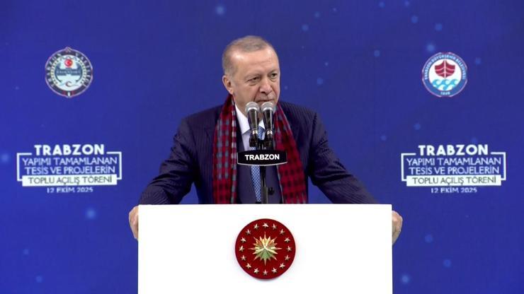 Trabzon'da toplu açılış töreni! Cumhurbaşkanı Erdoğan'dan önemli açıklamalar Trabzon'da toplu açılış töreni! Cumhurbaşkanı Erdoğan'dan önemli açıklamalar