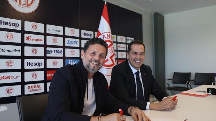 Antalyaspor’da Erol Bulut dönemi resmen başladı