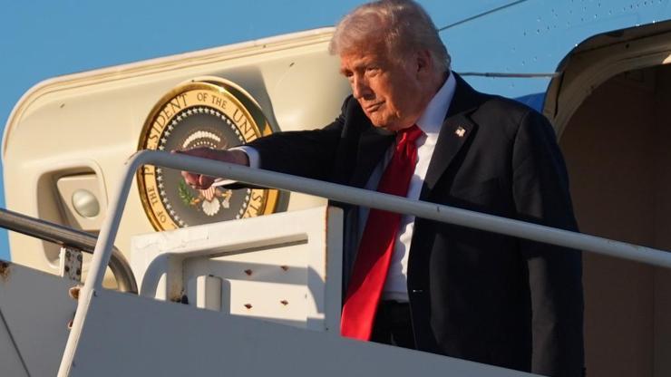 SON DAKİKA... İsrail'den ayrılan ABD Başkanı Trump, Mısır'a vardı!  Knesset'te konuştu: Orta Doğu'da altınçağ başlıyor - Dünya Haberleri CNN  TÜRK