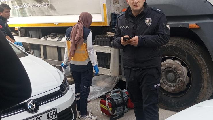 Samsun’da çöp kamyonunun altında kalan yaya öldü