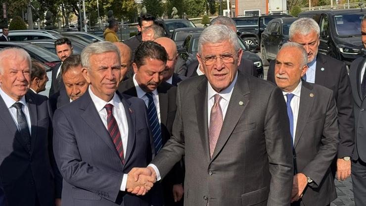 Dervişoğlu'ndan Mansur Yavaş'a ziyaret Dervişoğlu'ndan Mansur Yavaş'a ziyaret