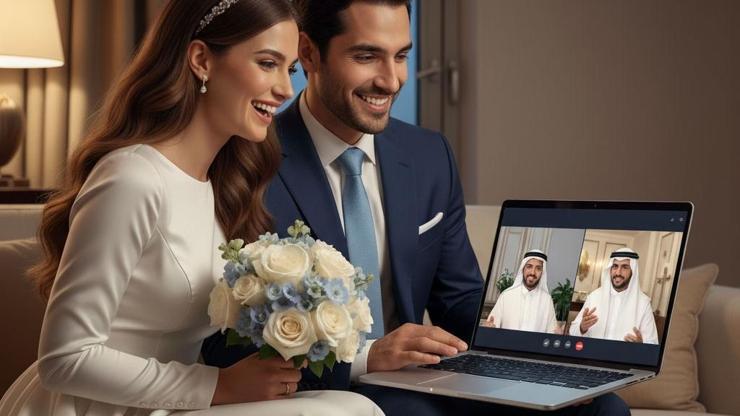 Nikahta ‘dijital’ dönüşüm: SANAL EVLİLİK Pasaport yok, vize yok, sadece internet…