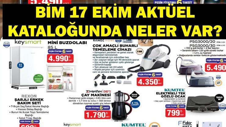 BİM AKTÜEL ÜRÜNLER 17 EKİM BİM aktüel ürünler kataloğunda neler var