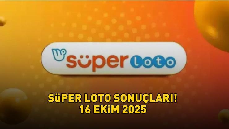 SON DAKİKA | 16 EKİM 2025 SÜPER LOTO SONUÇLARI AÇIKLANDI 71.162.524,01 TL büyük ikramiye devretti Süper Loto sonuçları nasıl öğrenilir
