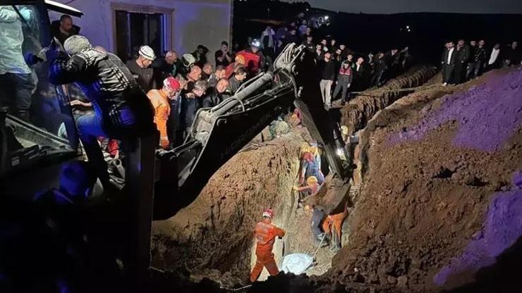 SON DAKİKA | Bursa Mudanyada göçük 2 kardeş hayatını kaybetti