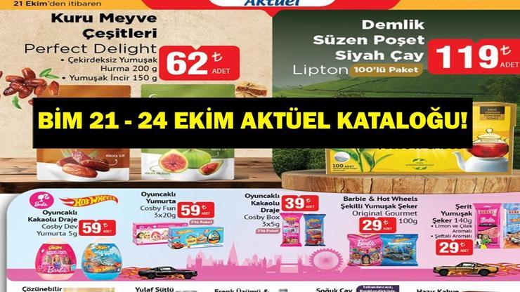 BİM 24 EKİM 2025 AKTÜEL KATALOĞU BİMde bu hafta neler var İşte aktüel ürünler kataloğu...