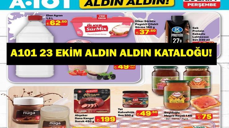 A101de bu hafta hangi ürünler var 23 EKİM 2025 A101 AKTÜEL ÜRÜNLER KATALOĞU