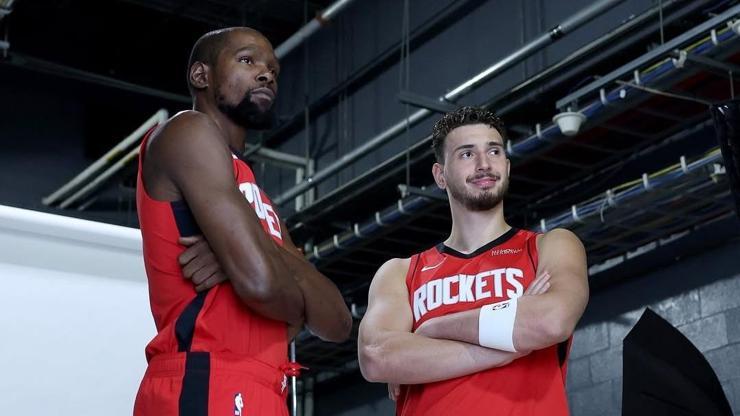 Houston Rockets'ta Kevin Durant ve Alperen Şengün sahnede!