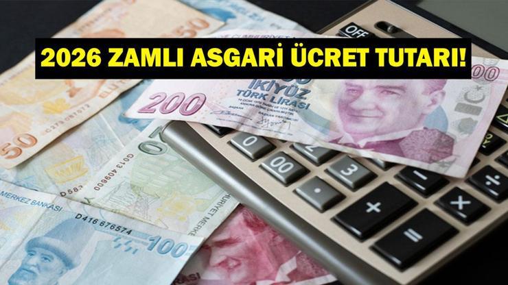 ZAMLI ASGARİ ÜCRET: Yeni Asgari Ücret Ne Kadar Olacak 2026 Zamlı Asgari Ücret Ne Olacak İşte İlk Rakamlar...