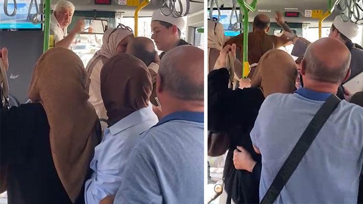 İETT otobüsünde Kart basma kavgası; şoförün kafasına yumruk attı