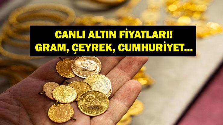22 EKİM CANLI ALTIN FİYATLARI: Gram Altın Ne Kadar? Çeyrek Altın Fiyatı Ne? Gram, Çeyrek, Yarım, Cumhuriyet Altını Ne Kadar? 22 Ekim Altın Fiyatları