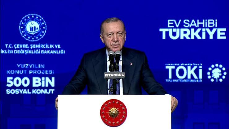 SON DAKİKA... 500 bin sosyal konut projesi! Cumhurbaşkanı Erdoğan detaylarını açıkladı SON DAKİKA... 500 bin sosyal konut projesi! Cumhurbaşkanı Erdoğan detaylarını açıkladı