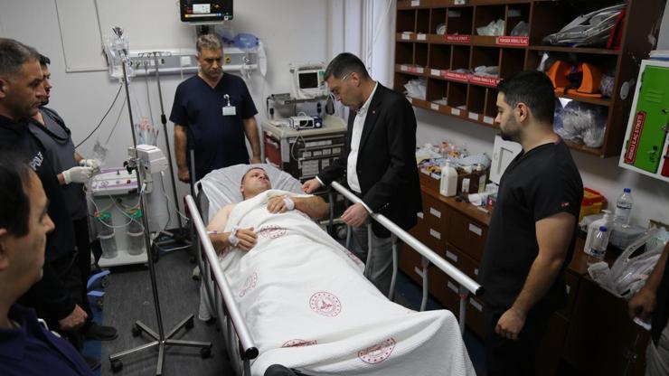 Şanlıurfa’da polis memuruna bıçaklı saldırı