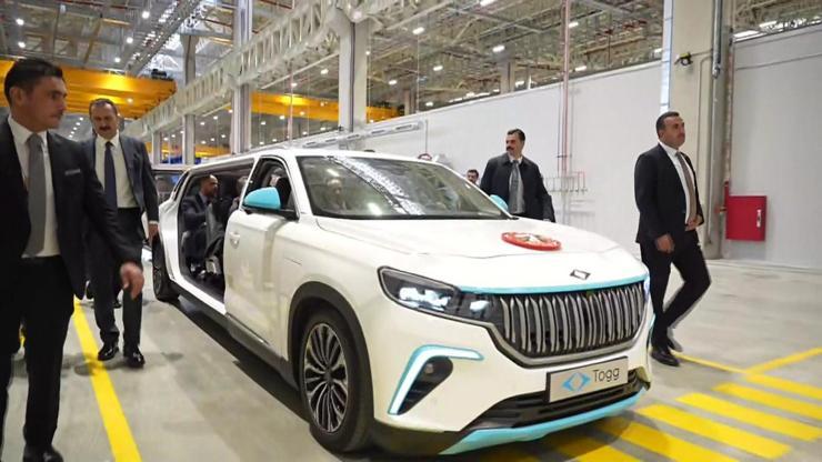 ALTAY teslim töreninde Togg sürprizi: Cumhurbaşkanı Erdoğan alana böyle geldi