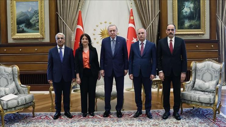 Cumhurbaşkanı Erdoğan, bugün DEM Parti heyetini kabul edecek