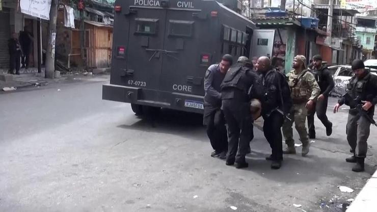 Brezilyada dev uyuşturucu operasyonu