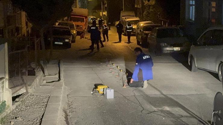 Gebzede 21 bina tahliye edildi: Uzman ekipler, yeraltı görüntülemesi yapıyor