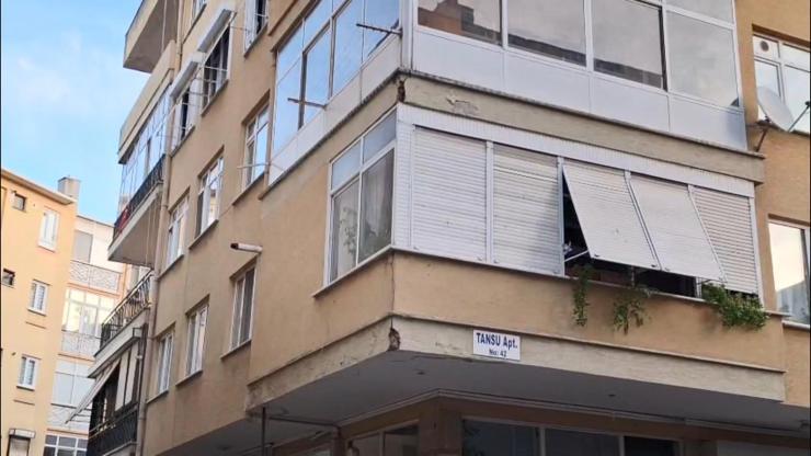 İstanbul Kartal’da çatlaklar oluşan 4 katlı bina tahliye edildi