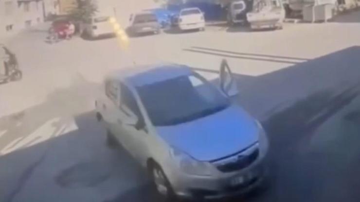 Edirnede feci kaza: Otomobille fırına daldı