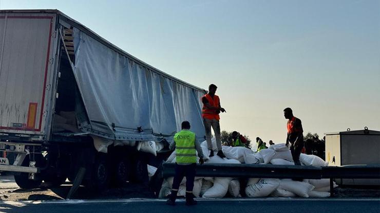 SON DAKİKA | Anadolu Otoyolunda zincirleme kaza: Yol kapandı