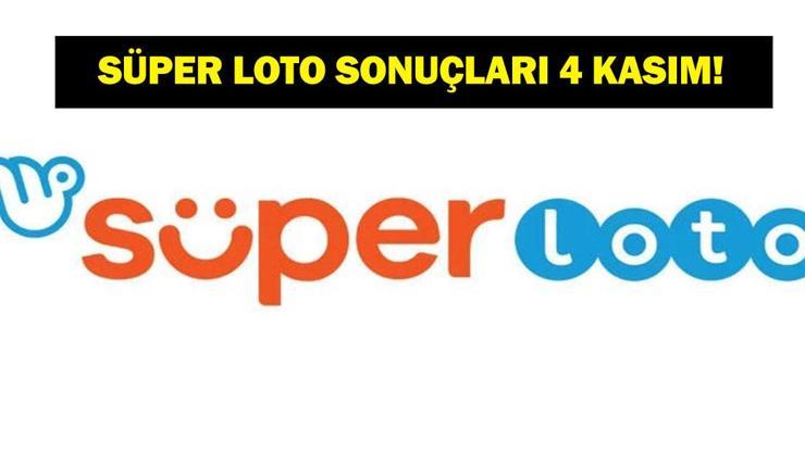 SÜPER LOTO SONUÇLARI 4 KASIM! Süper Loto sonuçları sorgulama ekranı linki SÜPER LOTO SONUÇLARI 4 KASIM! Süper Loto sonuçları sorgulama ekranı linki