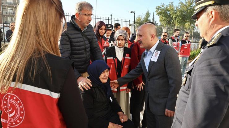 2 otomobilin çarptığı kazada ölen polis memuru, memleketine uğurlandı