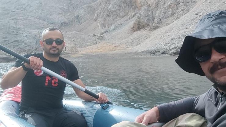 Çinili Göl’de kanoyla gezinti yapıldı
