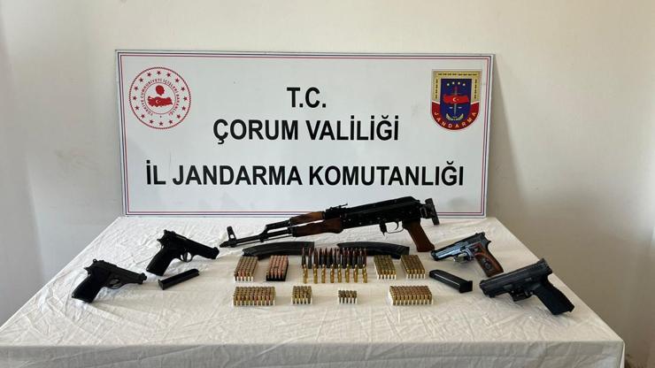 Çorum’da silah kaçakçılığı operasyonunda tutuklama