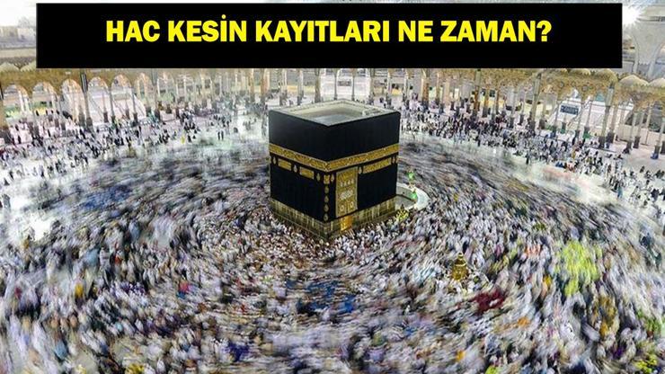 HAC KESİN KAYITLARI NE ZAMAN T.C. no ile Hac kura sonuçları sorgulama ekranı