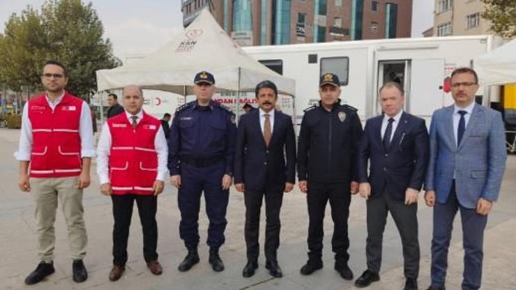 Kırşehir’de Cumhuriyetin 102’nci yılına özel 102 ünite kan bağışı