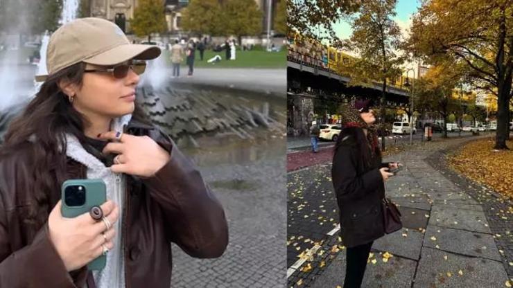 Berlin Sokaklarında Sonbahar Şıklığı: Ayça Ayşin Turandan Etkileyici Yeni Pozlar