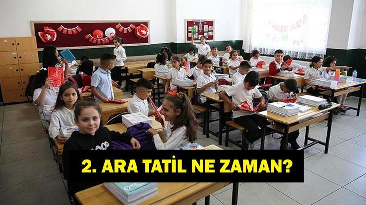 2. ARA TATİL NE ZAMAN Kasım ara tatili kaç gün sürecek İşte sömestr ve yaz tatili tarihleri