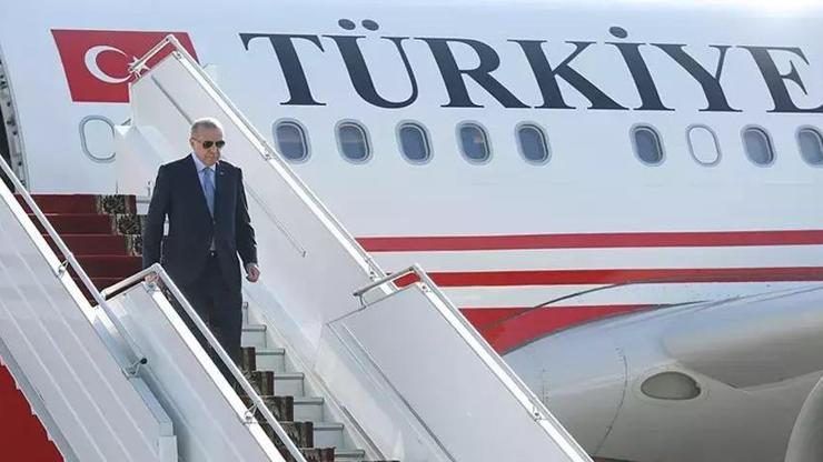 Cumhurbaşkanı Erdoğan, yurda döndü