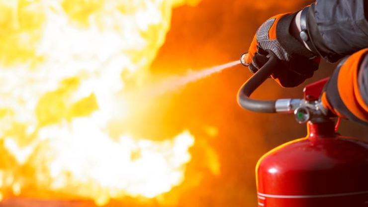 Türkiye-Ermenistan sınırında çıkan örtü yangını söndürüldü