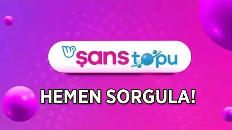ŞANS TOPU SONUÇLARI 9 KASIM! Milli Piyango Online Şans Topu sonuçları sorgulama ekranı