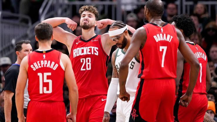 69118ddb39465790ca549a6b Alperen Şengün şov yaptı; Houston Rockets, deplasmanda Milwaukee Bucks'ı devirdi
