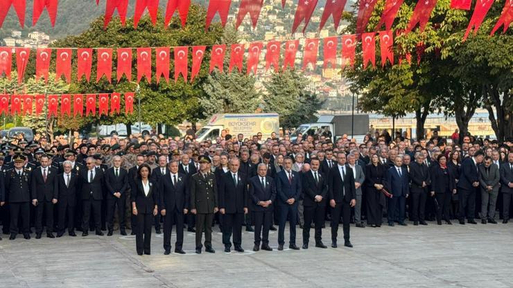 Mustafa Kemal Atatürk vefatının 87’nci yılında Ordu’da anıldı