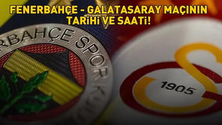 6911ba7639465790ca549bb5 FENERBAHÇE - GALATASARAY DERBİSİ TARİHİ VE SAATİ | Süper Lig Fenerbahçe - Galatasaray maçı ne zaman, saat kaçta, hangi kanalda yayınlanacak?