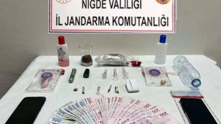 Niğde'de uyuşturucu operasyonu: 3 gözaltı