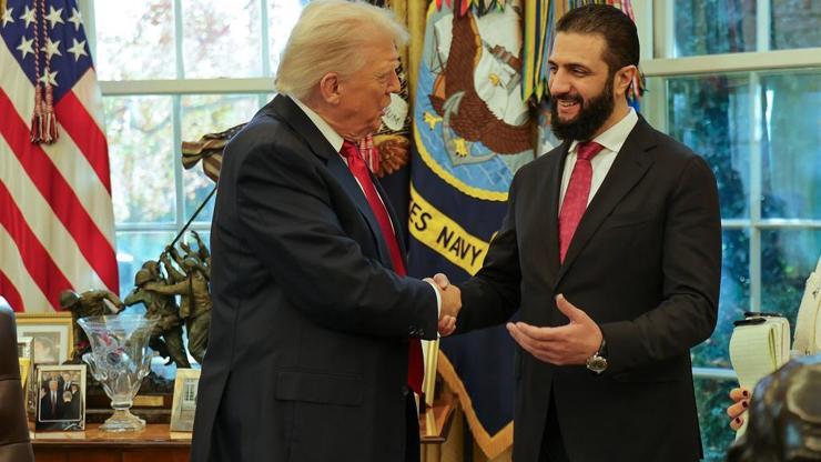 Şara ABD basınına konuştu: Trumpla gelecek hakkında konuştuk