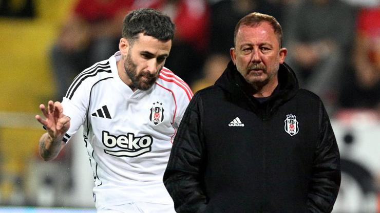 Beşiktaş'ta Rafa Silva - Sergen Yalçın krizi patlak verdi Beşiktaş'ta Rafa Silva - Sergen Yalçın krizi patlak verdi