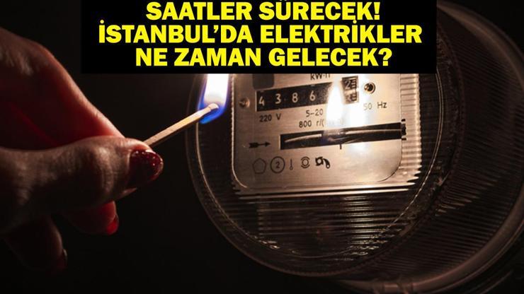 İSTANBUL ELEKTRİK KESİNTİSİ 12 KASIM: Hangi İlçelerde Elektrikler Kesik Bedaş Ayedaş İstanbul Elektrik Kesintisi Ne Zaman Bitecek