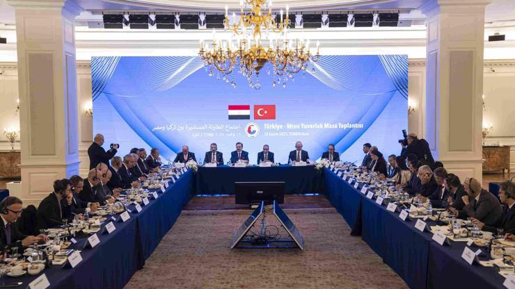 Türkiye-Mısır yuvarlak masa toplantısı Ankara'da düzenlendi
