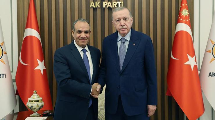 Cumhurbaşkanı Erdoğan, Mısır Dışişleri Bakanı Abdulati'yi kabul etti Cumhurbaşkanı Erdoğan, Mısır Dışişleri Bakanı Abdulati'yi kabul etti