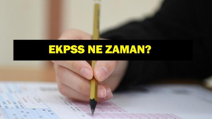 EKPSS ne zaman 2026 Engelli Kamu Personeli Seçme Sınavı ve başvuru takvimi yayınlandı