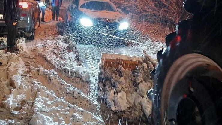 Malatya’da kar ve tipi ulaşımı olumsuz etkiledi