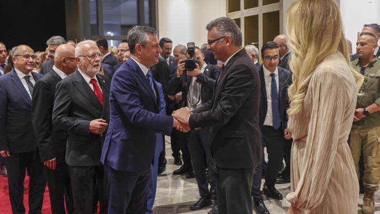 CHP Genel Başkanı Özel, KKTC Cumhuriyet Bayramı Resepsiyonuna katıldı