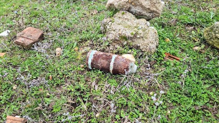 Mantar toplayan köylüler buldu Jandarma patlatarak imha etti