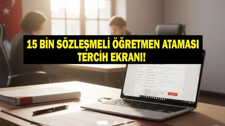 15 Bin Öğretmen Ataması 2025: 15 bin sözleşmeli öğretmen ataması ne zaman, tercihleri nasıl yapılır, nereden Bakan Yusuf Tekin başvuruların başladığını duyurdu