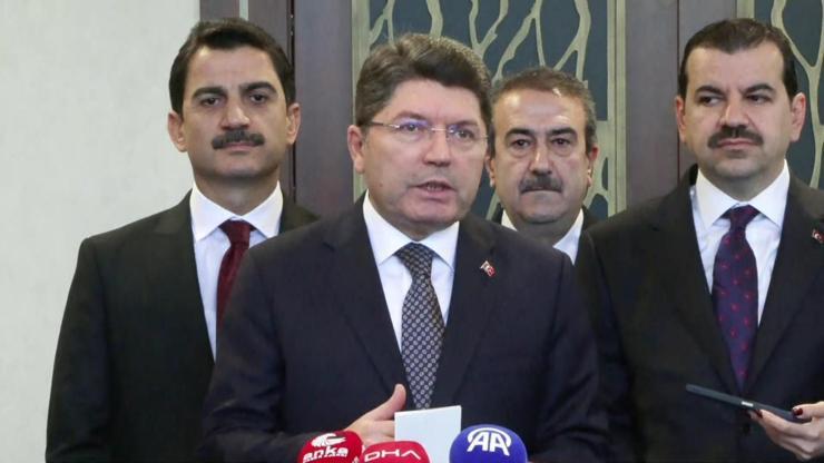 Bakan Tunçtan Bahçelinin İmralı çıkışı sonrası ilk açıklama: Komisyonun vereceği kararla gerçekleşir